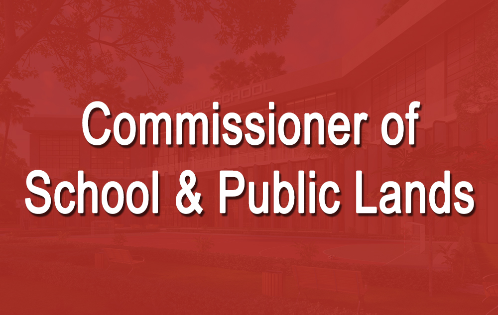 SD Commissioner of School & Public Lands